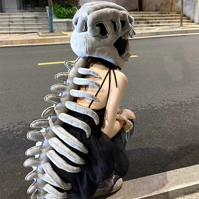 Sky Dragon Doll Fun Oyuncaq yastıqlar - dinosaur-head-skeleton-75cm06kg-childrens-model-ready-stock-wholesale