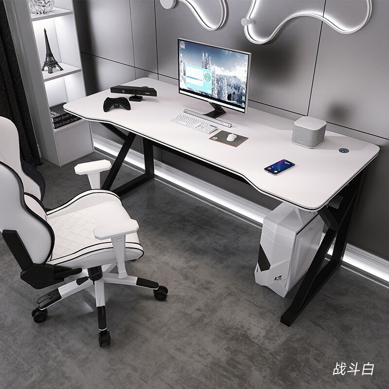 Computer desk, desktop gaming table and chair, bedroom office desk, simple table, workbench, student home desk, study table
