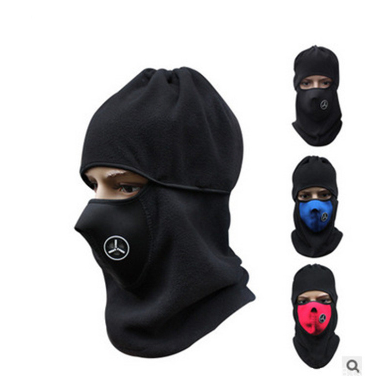 Máscara de ciclismo mejorada invierno cálido máscara al aire libre multi-funcional a prueba de nieve a prueba de viento tapa de cara completa