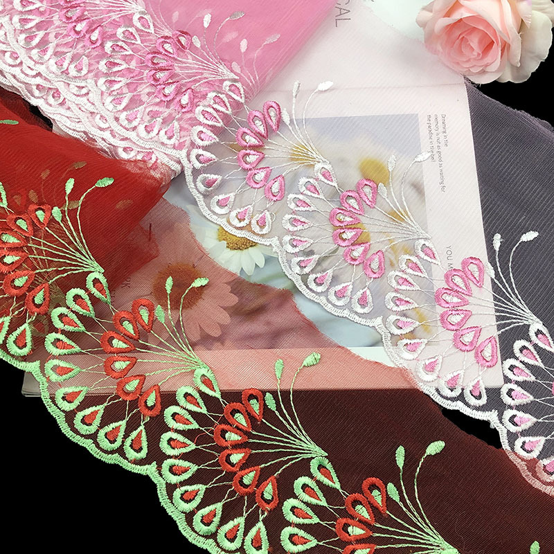 Точечный запас вышитой кружевной воды -Количество