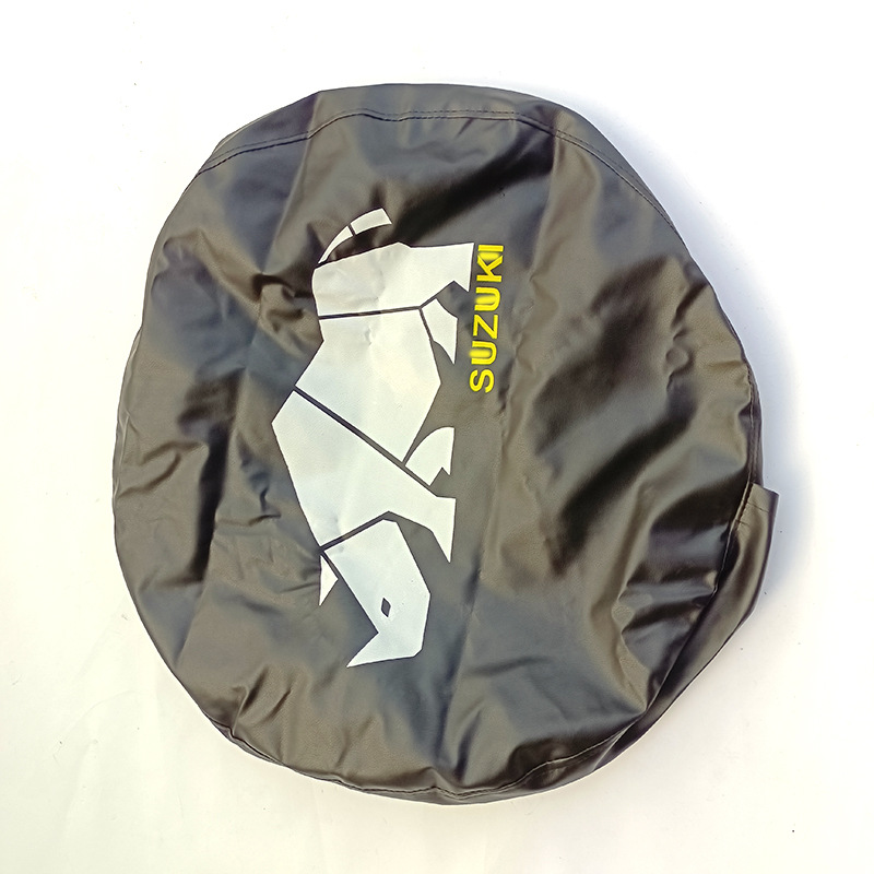 Jimny Spare Tire Cover for Trailers and Rvs, Thickened Pvc Leather, Sunproof and Dustproof, Universal Tire Protection