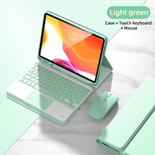 iPad第10世代に適したマジックタッチBluetoothキーボードPro11保護ケース10.2inchAir 4 5 6レザーケース10.9|undefined
