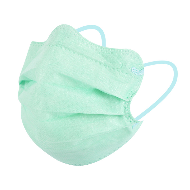 Macaron de alta apariencia V máscara de protección ocular ángulo en forma de mariposa desechable Morandi color al por mayor independiente celebridad en línea