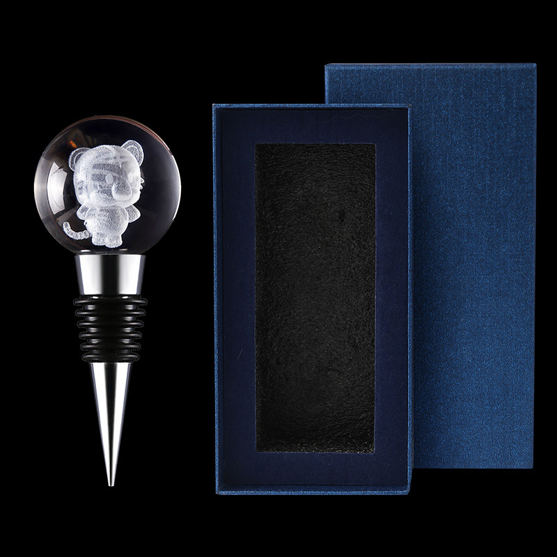 작고 귀여운 곰 선물 상자(금속 플러그)