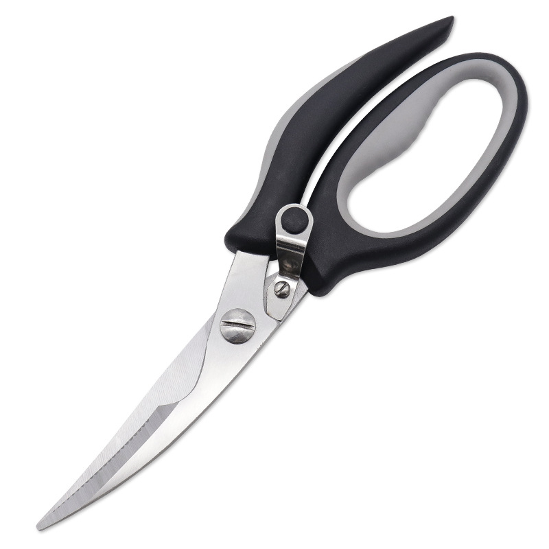 Factory Wholesale Stainless Steel Kitchen Scissors Chicken Bone Scissors Multi-purpose Shears Chicken Fish Bone Scissors Fish Meat Shears