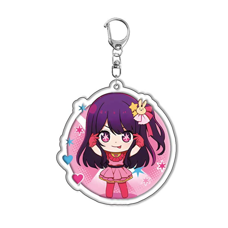 Colgar decoración empuje a los niños acrílico llavero Hoshino amor Hoshino Rui Mei Yi anime perímetro llavero