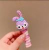 Rainbow children's cartoon colorful telephone, hair accessory for kindergarten, 2023 collection, 3-6 years