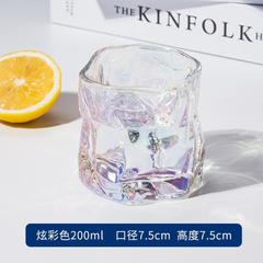 扭扭杯夏季高颜值玻璃杯威士忌酒杯异形扭曲杯子网红水杯夏凉杯