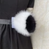 [Flapping Motor Rabbit Tail] White + Black