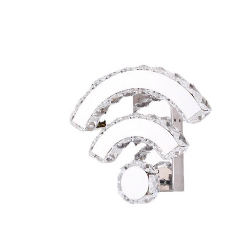 Crystal corridor aisle wall lamp simple modern living room background wall lamp creative personality bedroom bedside wall lamp