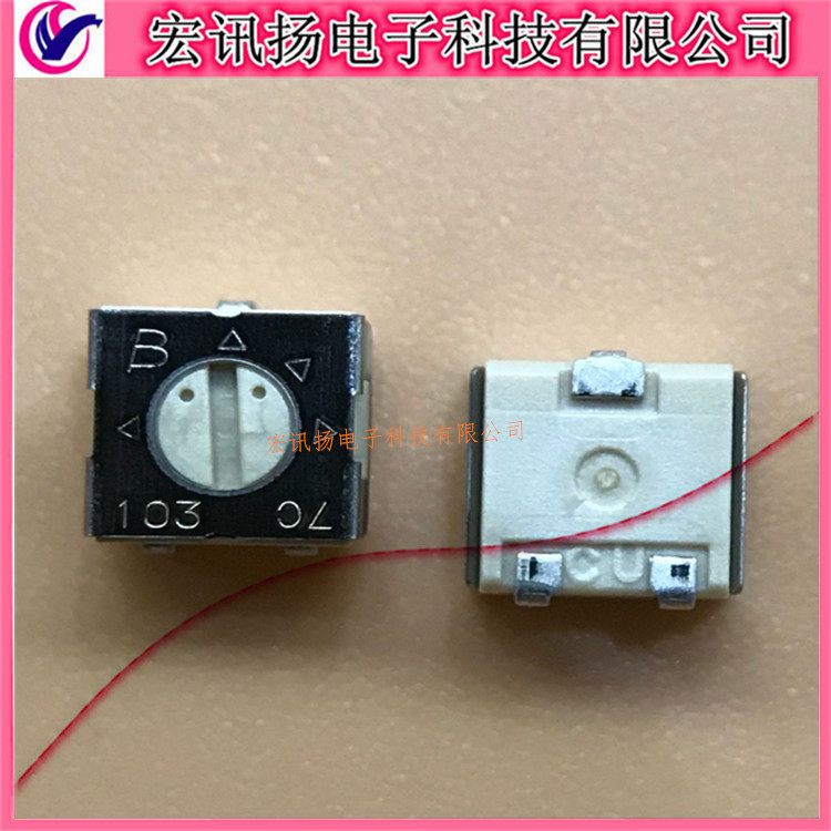 3314J-1-501E BOURNS 3314J-500R 可调电位器 体积4.5X4.5