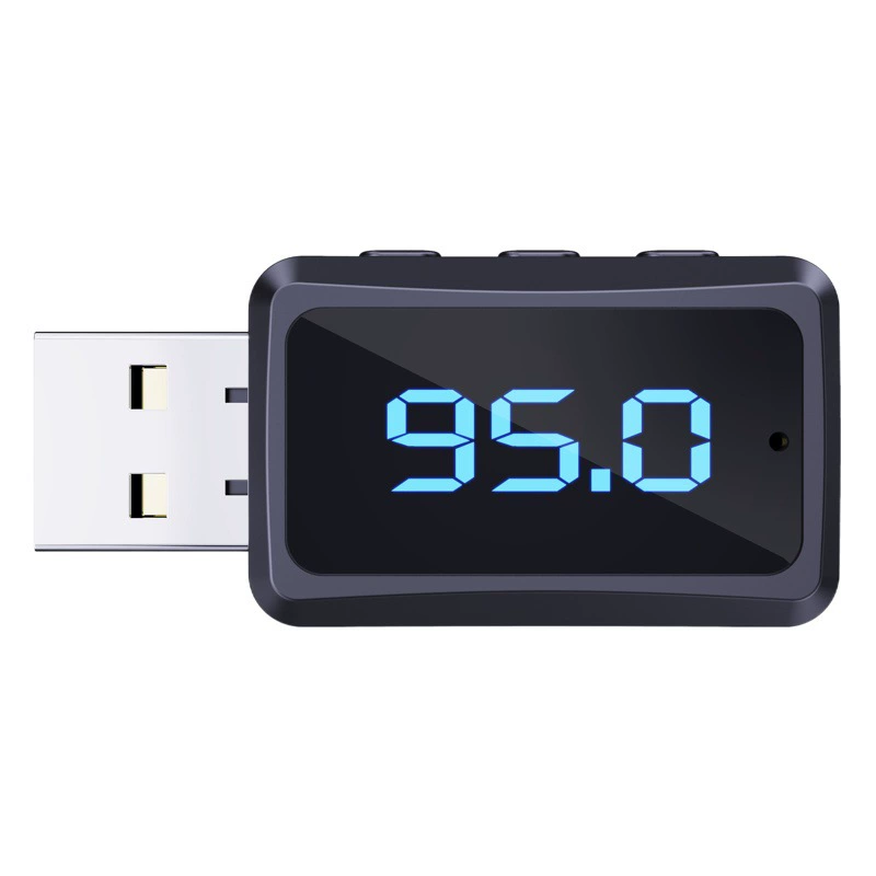 FM02 автомобильный Bluetooth FM с дисплеем экрана