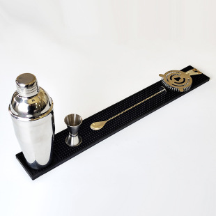 Long Bar Draining Mat, Coffee Bar Mat, Non-Slip Mat, Tabletop Bartending Mat, Water Filtering Mat, Beer Draining Tool
