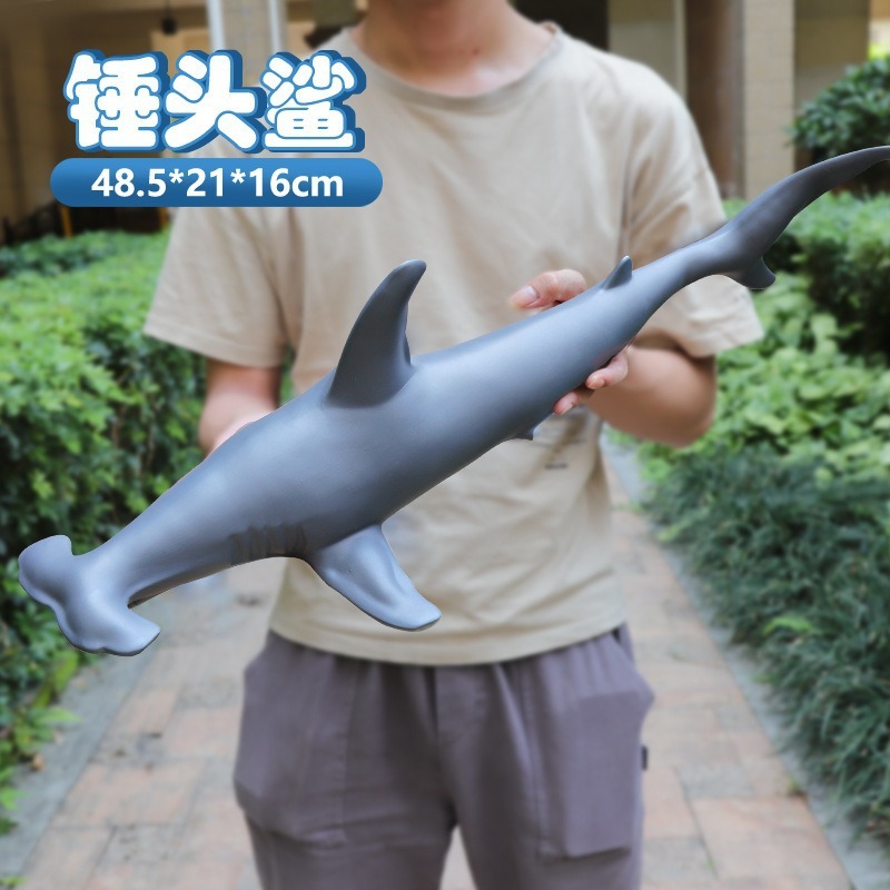 国境を越えたシミュレーションソフトイルカ海洋動物大サイズサメ玩具海底世界クジラ生物モデル卸売り|undefined