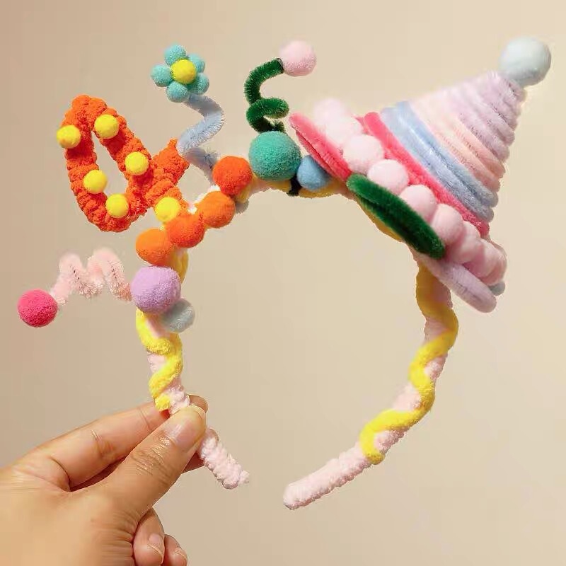 小女孩生日帽子皇冠发箍女童樱桃蛋糕头箍儿童公主风网红洋气头饰|undefined