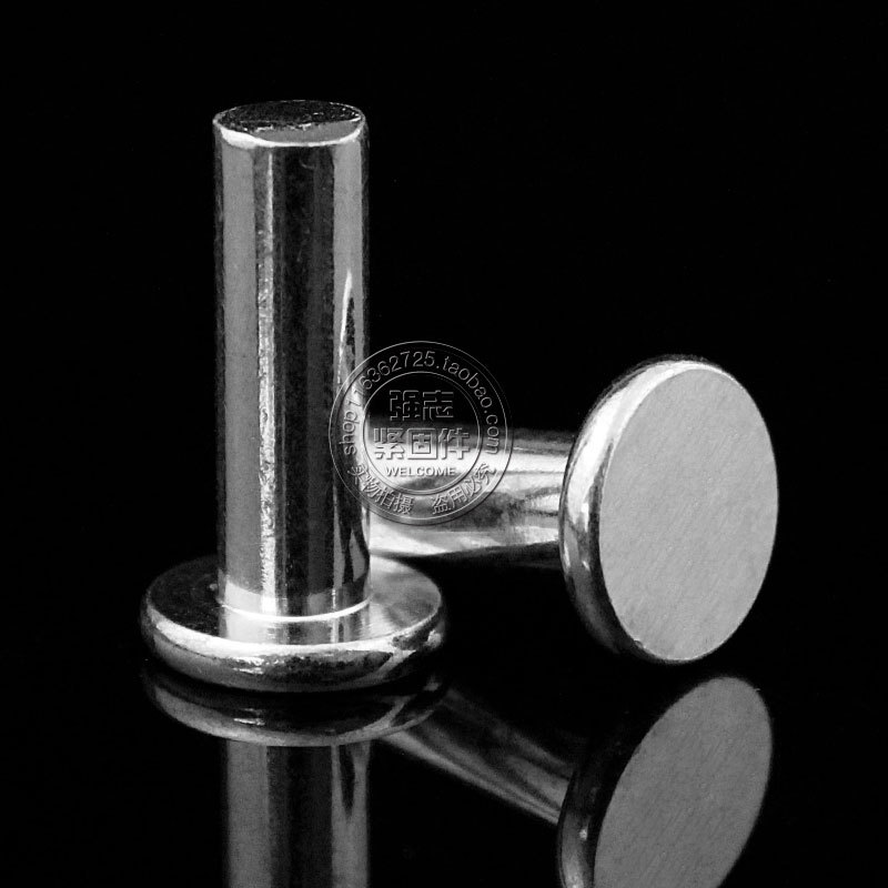 一公斤实心平头铁铆钉/手打敲击式铁铆钉/M3*8/M4*8/M8*14/M8*25