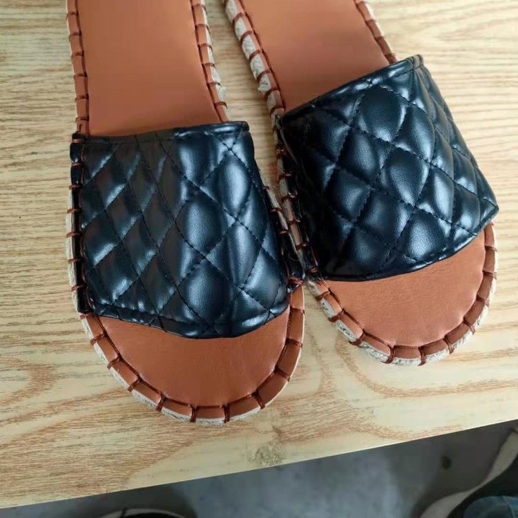 Kadın Sandaletleri Açık Hava Kauçuk Sentetik Şok Emici Su Geçirmez Parmak Arası Terlikler_voghion.com