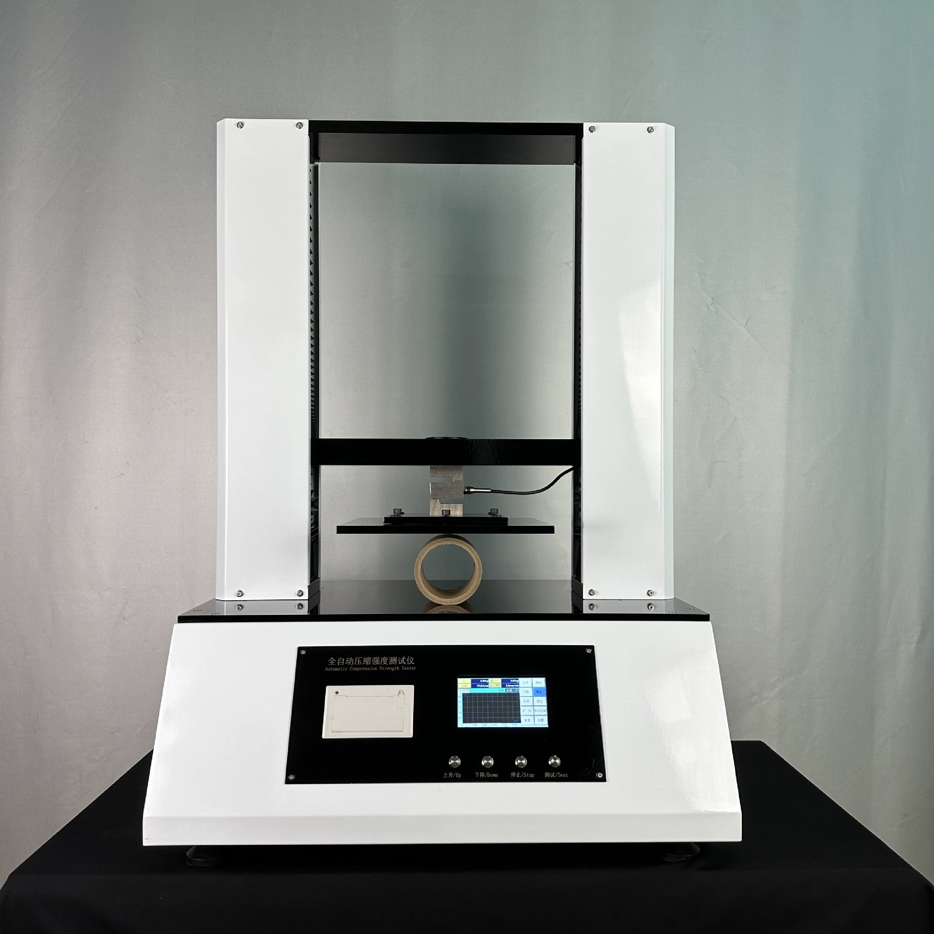 Тестер прочности на сжатие картонных коробок 1m * 1.2m / Машина для испытания на прочность сжатия бумажных трубок / Установка для испытания на устойчивость к укладке картонных коробок