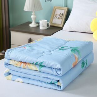 Air-conditioning Quilt Washed Cotton Summer Cool Quilt Double Thin Quilt Machine Washable Summer Quilt Summer Quilt Core Single Dormitory