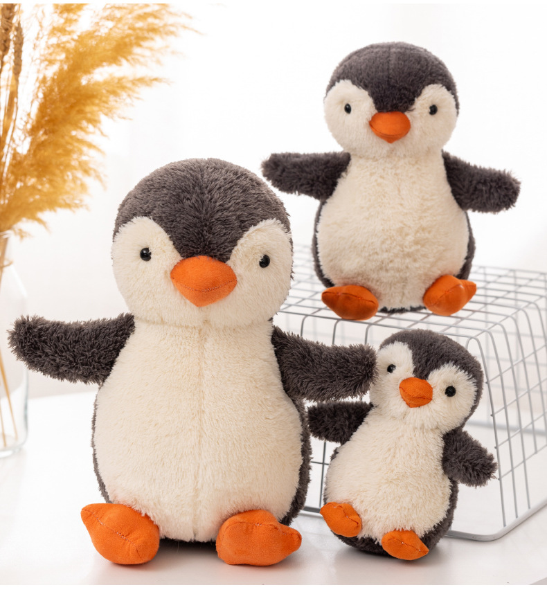 Penguin Pattern Children Unisex Gender Casual, Cute Style Children Unisex Penguin PP Cotton Stuffed Animals & Plush Toys