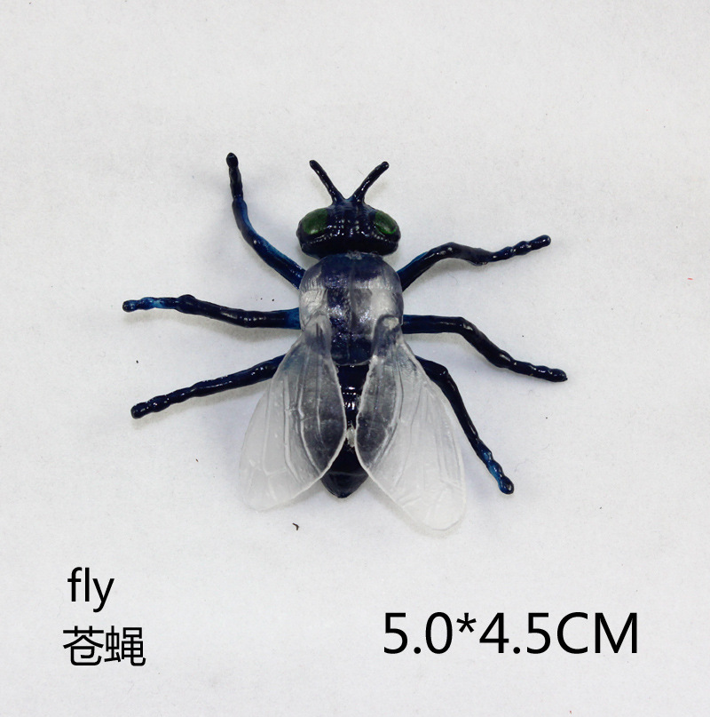 Simulación de insecto salvaje modelo animal traje 10 Mantis saltamontes mariposa siete estrellas mariquita Libélula modelo juguete