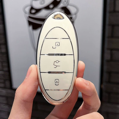 Buckle T99/T33 Case B50/E01 — Car key bag - faw-pentium-f-smart-3-key-single-shell-white