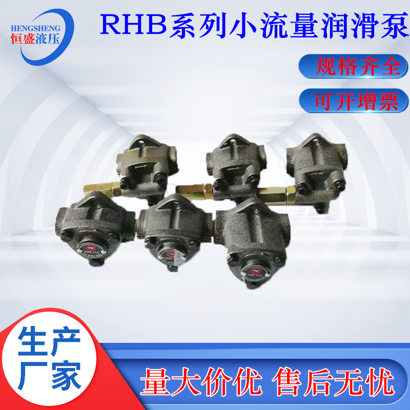 小型RHB-1 1.6 3.15 2.5 RHB-4润滑油泵 TOP-11A 12A 13A摆线油泵