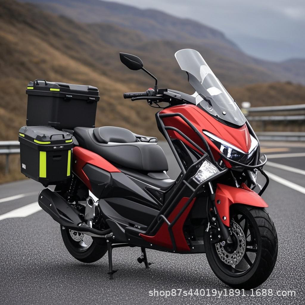 Licenseable Mengshi 150cc water-cooled two-wheel scooter, ADV, Euro 4, electric injection, climbing capability, Renmin RM