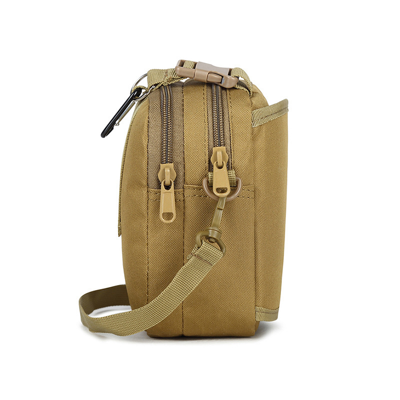 Cross-border deportes al aire libre y el ocio crossbody accesorio bolsa resistente a la rotura Oxford tela material de camuflaje bolsa táctica para los aficionados militares