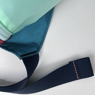 "conspicuous bag" dopamine rainbow color matching spring and summer outdoor bag alpaca messenger bag chest bag 042103