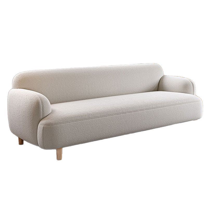 Factory Modern Minimalist Technology Fabric Sofa Living Room Small Apartment Straight Double Three-Seater Internet Celebrity Model