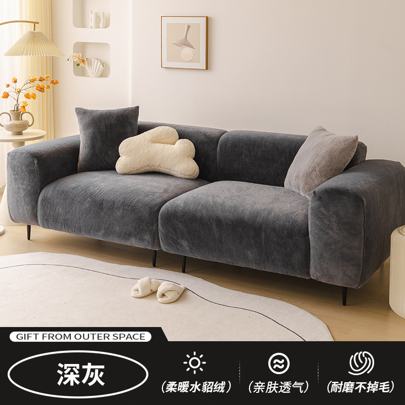 Invierno engrosado cubierta de sofá todo incluido 2026 nuevo cojín de lujo ligero a prueba de viento gato agarre cubierta de sombrero