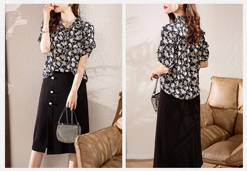Floral Short Sleeve Shirt
