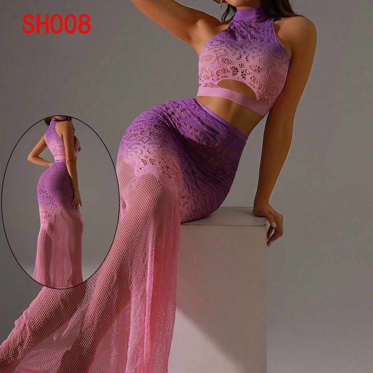 SH008 퍼플~핑크(상+하)