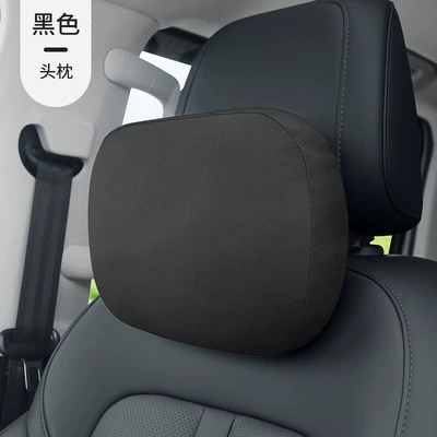 Headrest, Tesla Headrests, High-End Car - maybach-bio-fleece-headrest-1-piece-black