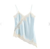 Short, light blue