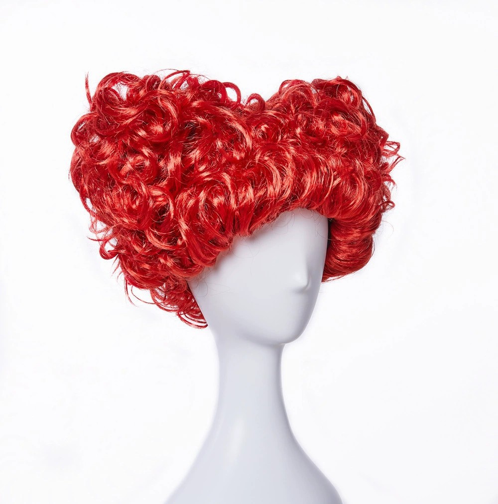 Perucas animada cross-border cosplay cabello rizado Halloween vestido pequeño rollo de dibujos animados corto falso inventario al por mayor