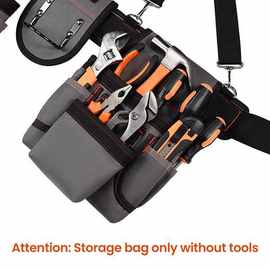 1个 颜色：图片色 材质：牛津布 园艺工具包 电工工具包  便携式