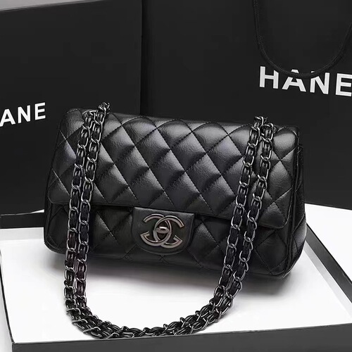 Genuine leather rhombus chain bag for women  new style high-end small fragrance style single shoulder crossbody bag fashionable armpit bag