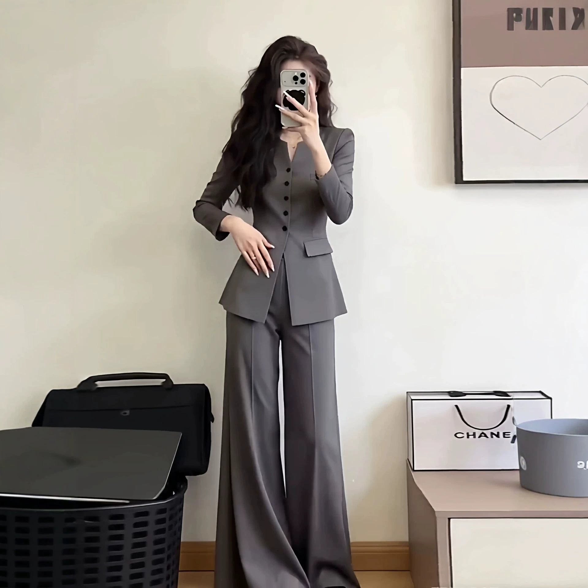 2026 New Professional Suit for Women, Light Luxury Style, Thin Workwear