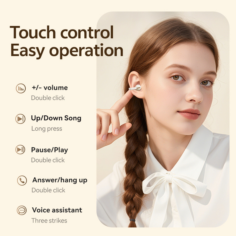2025年新作クロスボーダー厳選M136 Bluetoothヘッドセット、高外観、超長バッテリー寿命、クリップオンイヤーBluetoothヘッドセット|undefined