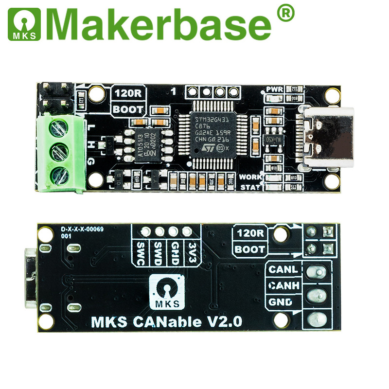 Makerbase CANable 2.0 CANアナライザUSB変換CANアダプタUSBCANアナライザ|undefined
