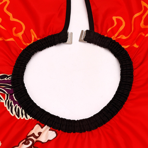 New hairdressing dragon and phoenix pattern hairdressing cloth, barber shop dyeing and perming tools, hair cutting shawl, oiled hairdressing cloth