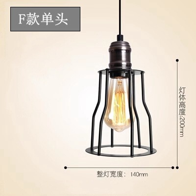 北欧のシンプルなバーのレストランのホテルの3つのシャンデリアのレトロな服の店の工業風の通路の階段の鉄芸の照明器具|undefined