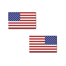 亚马逊反光星星条纹美国国旗贴花汽车贴纸笔记本电脑摩托车贴纸