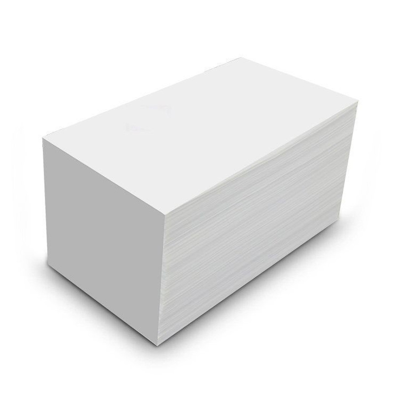 100X180X500 hojas de papel térmico único electrónico en blanco de tres capas de adhesivo universal de impresión de papel único expreso excelente