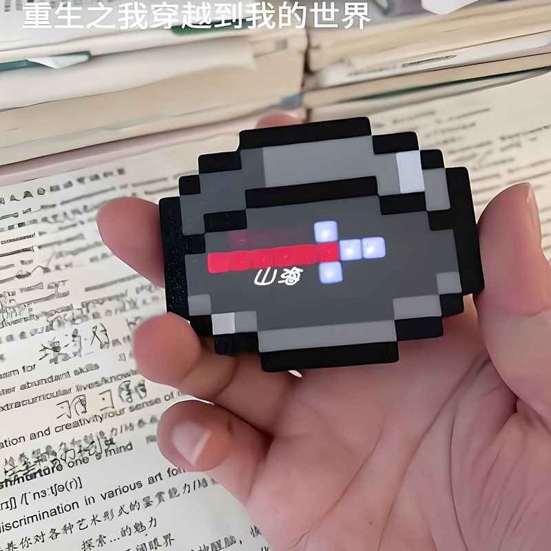我的世界指南针创意像素风格潮玩周边玩具挂件摆件生日礼物送朋友|undefined