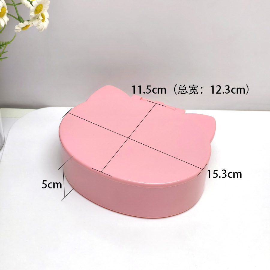 Caja de Almacenamiento de Joyas para Niños de Plástico Monocapa image 3
