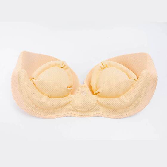 Bobo Inflatable Bra Paste Wedding Photo Strapless Underwear Women's Small Bra Gather-up Showy Thickened Summer Invisible Top Bra
