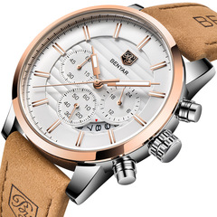 賓雅跨境外貿手錶 石英表男士手錶戶外防水運動男表watch5104